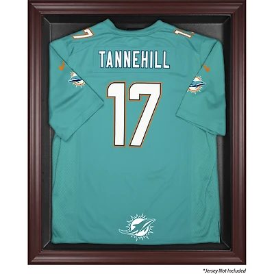 Miami Dolphins (2013-Present) Mahogany Framed Jersey Display Case