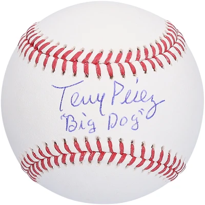 Tony Perez Cincinnati Reds Autographed Baseball with "Big Dog" Inscription