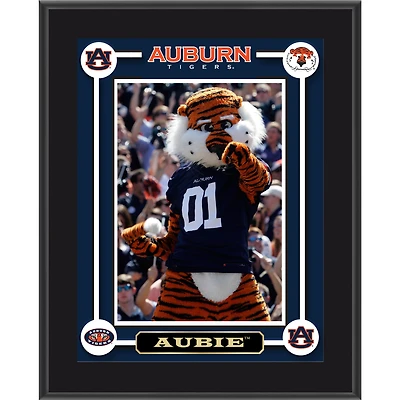 Auburn Tigers Aubie Mascot 10.5'' x 13'' Sublimated Plaque
