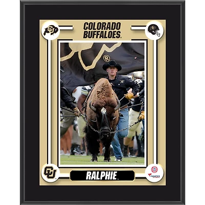 Colorado Buffaloes Ralphie Mascot 10.5'' x 13'' Sublimated Plaque