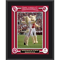 Oklahoma Sooners Boomer & Sooner Mascot 10.5'' x 13'' Sublimated Plaque