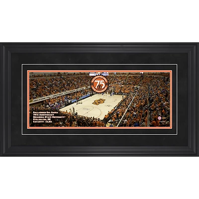 Oklahoma State Cowboys Gallagher-Iba Arena 75th Anniversary Gameday Panoramic