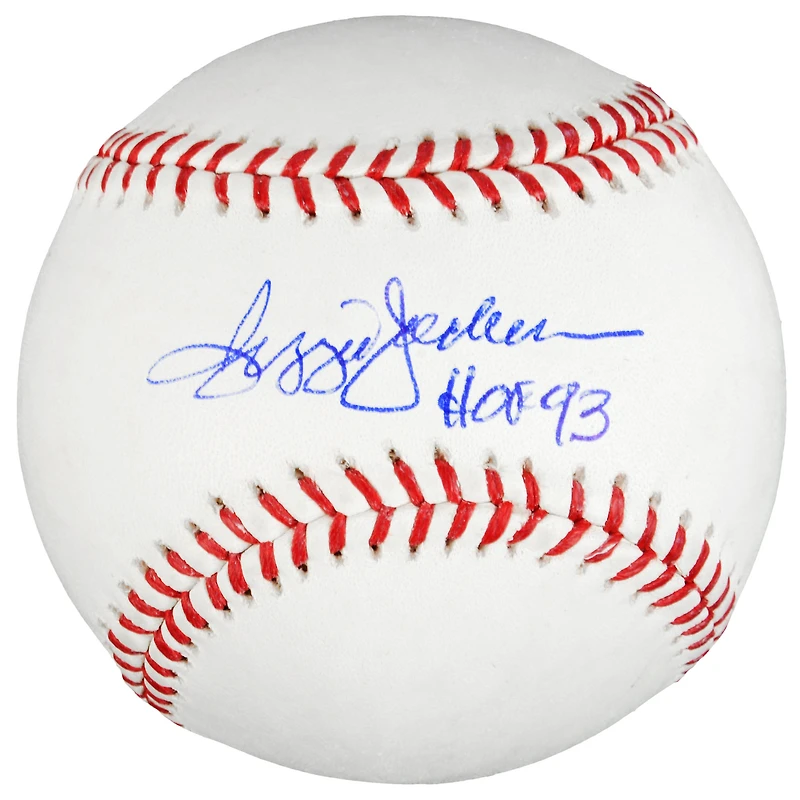 Reggie Jackson New York Yankees Autographed Baseball with "HOF 93" Inscription