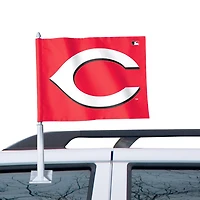 WinCraft Cincinnati Reds 12" x 13" Double-Sided Car Flag