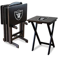 Imperial Las Vegas Raiders TV Tray Set
