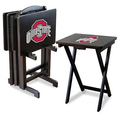 Imperial Ohio State Buckeyes TV Tray Set