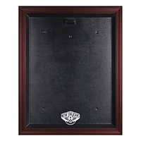 New Orleans Pelicans Mahogany Finished Logo Jersey Display Case