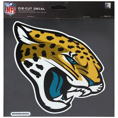 WinCraft Jacksonville Jaguars 8" x 8" Color Car Decal