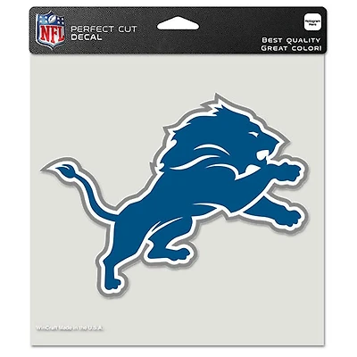 WinCraft  Detroit Lions 8" x 8" Color Car Decal