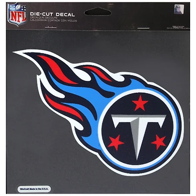 WinCraft  Tennessee Titans 8" x 8" Color Car Decal