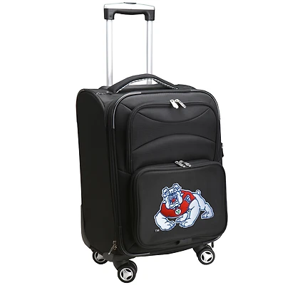 MOJO Black Fresno State Bulldogs 21" Softside Spinner Carry-On