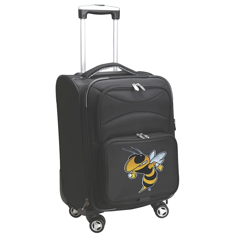 MOJO Black GA Tech Yellow Jackets 21" Softside Spinner Carry-On