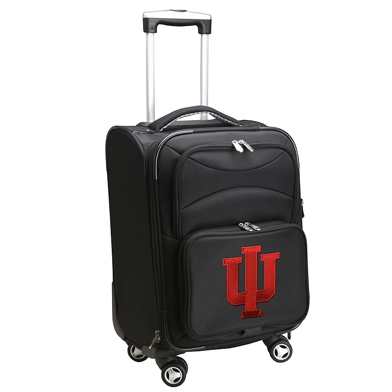 MOJO Black Indiana Hoosiers 21" Softside Spinner Carry-On
