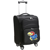 MOJO Black Kansas Jayhawks 21" Softside Spinner Carry-On