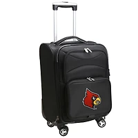 MOJO Black Louisville Cardinals 21" Softside Spinner Carry-On