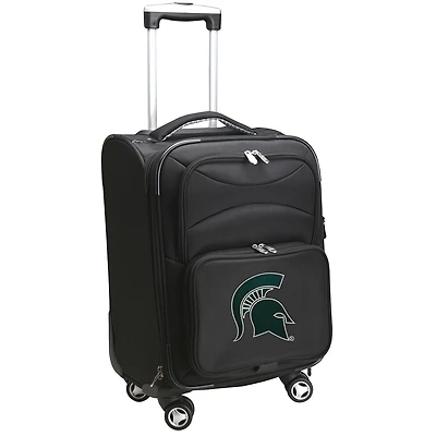 MOJO Black Michigan State Spartans 21" Softside Spinner Carry-On