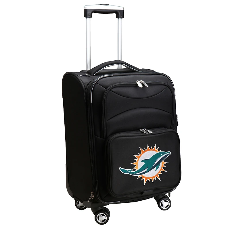 MOJO Black Miami Dolphins 21" Softside Spinner Carry-On