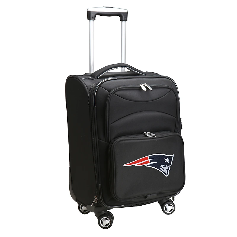 MOJO Black New England Patriots 21" Softside Spinner Carry-On