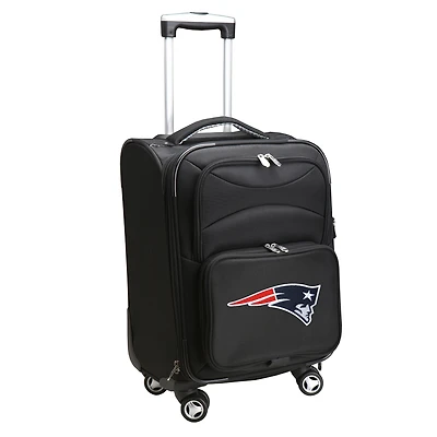 MOJO Black New England Patriots 21" Softside Spinner Carry-On