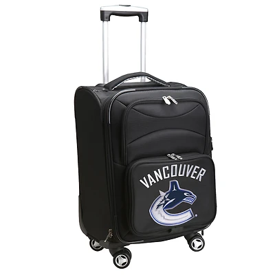 MOJO Black Vancouver Canucks 21" Softside Spinner Carry-On