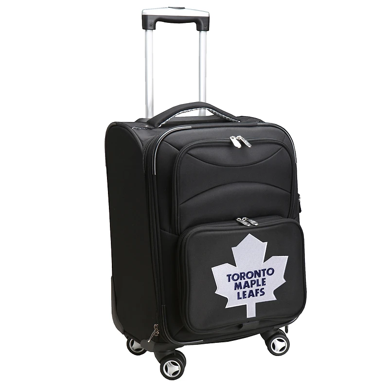MOJO Black Toronto Maple Leafs 21" Softside Spinner Carry-On