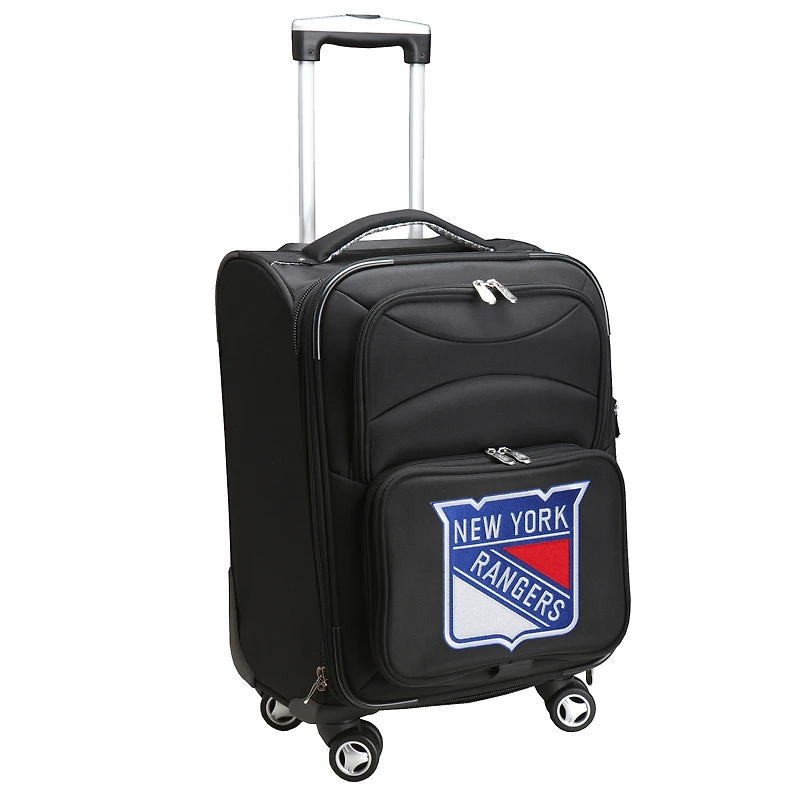 MOJO Black New York Rangers 21" Softside Spinner Carry-On