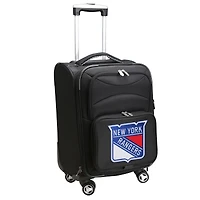 MOJO Black New York Rangers 21" Softside Spinner Carry-On