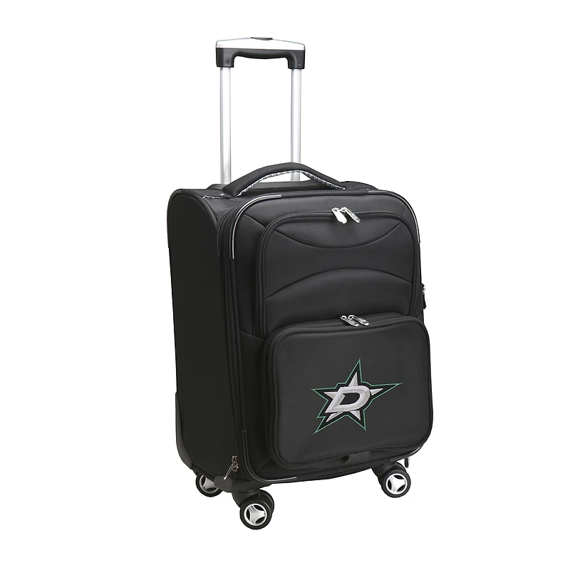 MOJO Black Dallas Stars 21" Softside Spinner Carry-On