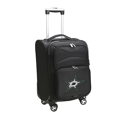 MOJO Black Dallas Stars 21" Softside Spinner Carry-On