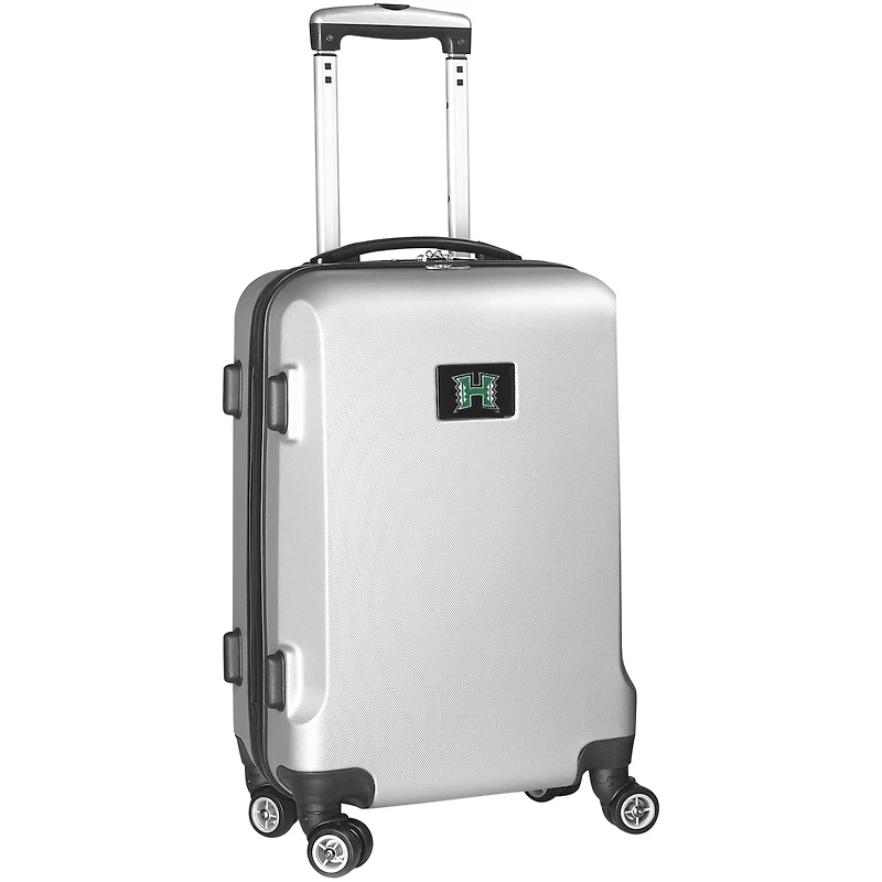 Silver Hawaii Warriors 20" 8-Wheel Hardcase Spinner Carry-On