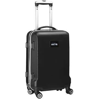 Black Seattle Seahawks 20" 8-Wheel Hardcase Spinner Carry-On