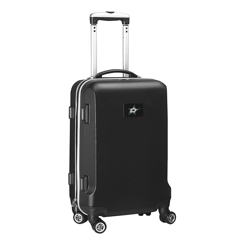 Black Dallas Stars 20" 8-Wheel Hardcase Spinner Carry-On
