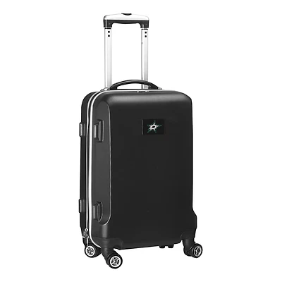 Black Dallas Stars 20" 8-Wheel Hardcase Spinner Carry-On
