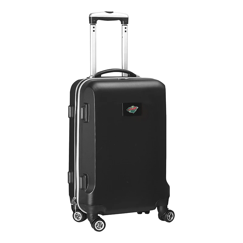 Black Minnesota Wild 20" 8-Wheel Hardcase Spinner Carry-On