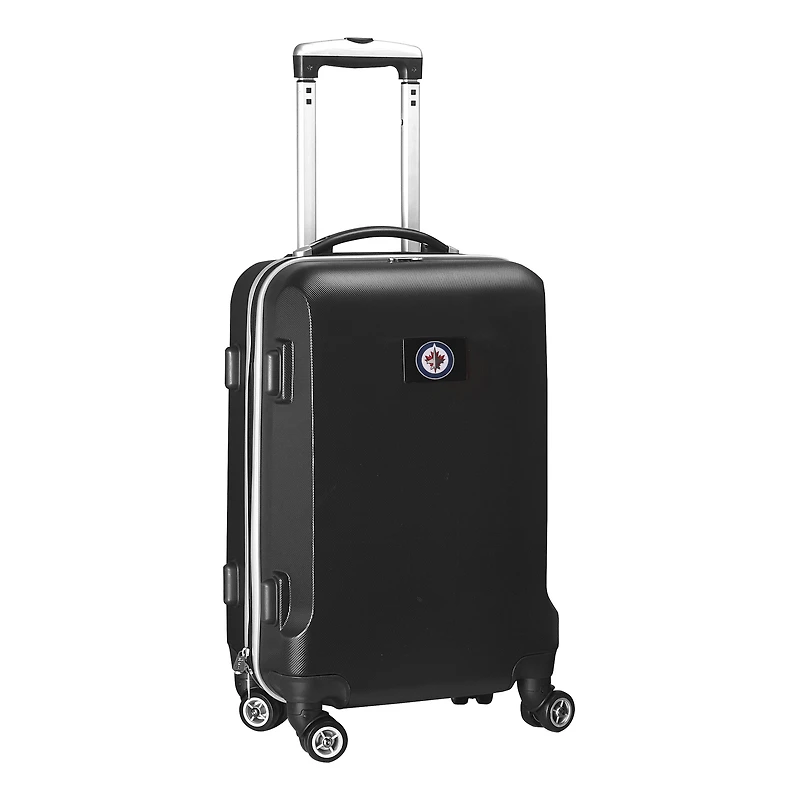 Black Winnipeg Jets 20" 8-Wheel Hardcase Spinner Carry-On