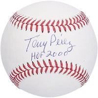 Tony Perez Cincinnati Reds Autographed Baseball with HOF 2000 Inscription