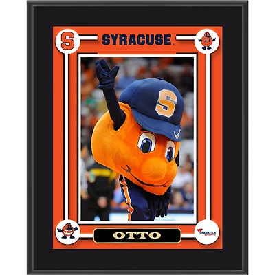 Syracuse Orange Otto 10.5'' x 13'' Sublimated Mascot Plaque