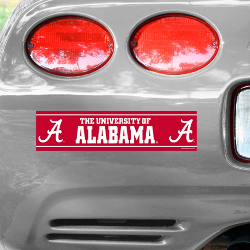 Alabama Crimson Tide WinCraft Bumper Sticker