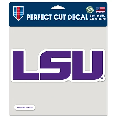 WinCraft  LSU Tigers 8" x 8" Color Car Decal