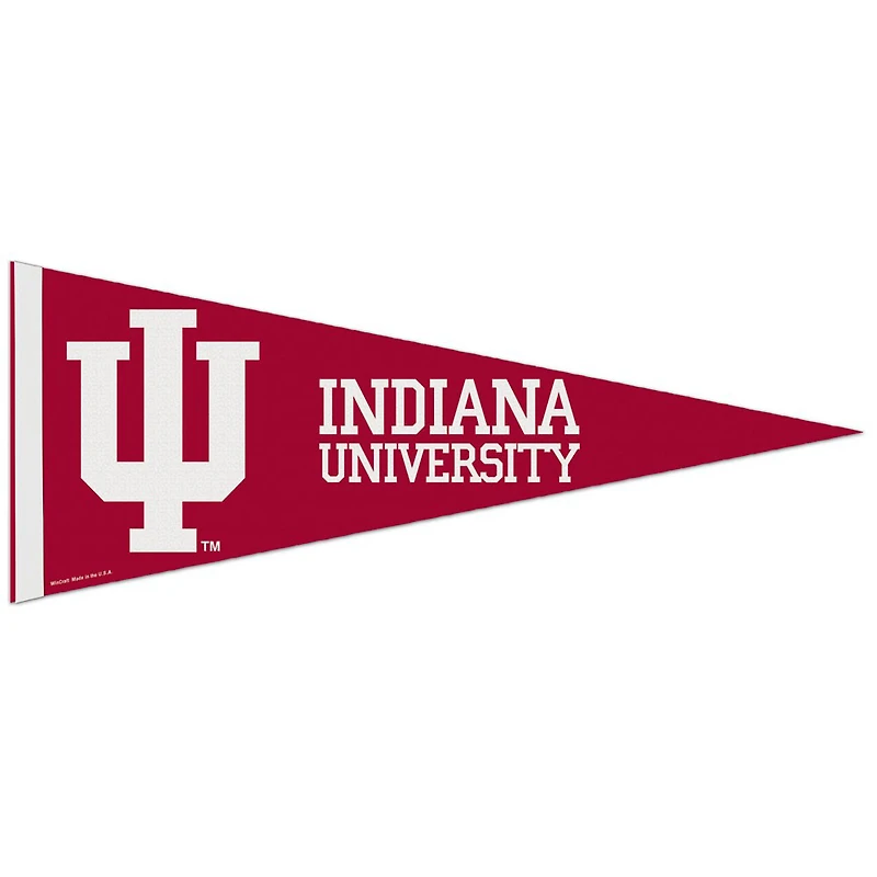 WinCraft Indiana Hoosiers 12" x 30" Premium Pennant