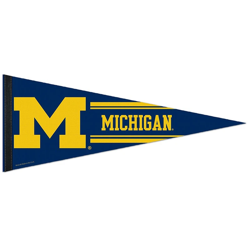 WinCraft Michigan Wolverines 12" x 30" Premium Pennant