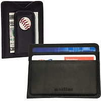 Men's Tokens & Icons Miami Marlins Game-Used Baseball Wallet