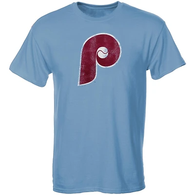 Youth Soft as a Grape Light Blue Philadelphia Phillies Cooperstown Collection T-Shirt