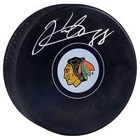 Patrick Kane Chicago Blackhawks Autographed Logo Hockey Puck