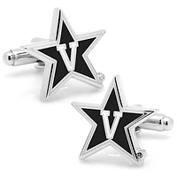 Vanderbilt Commodores Silver-Plated Logo Cufflinks