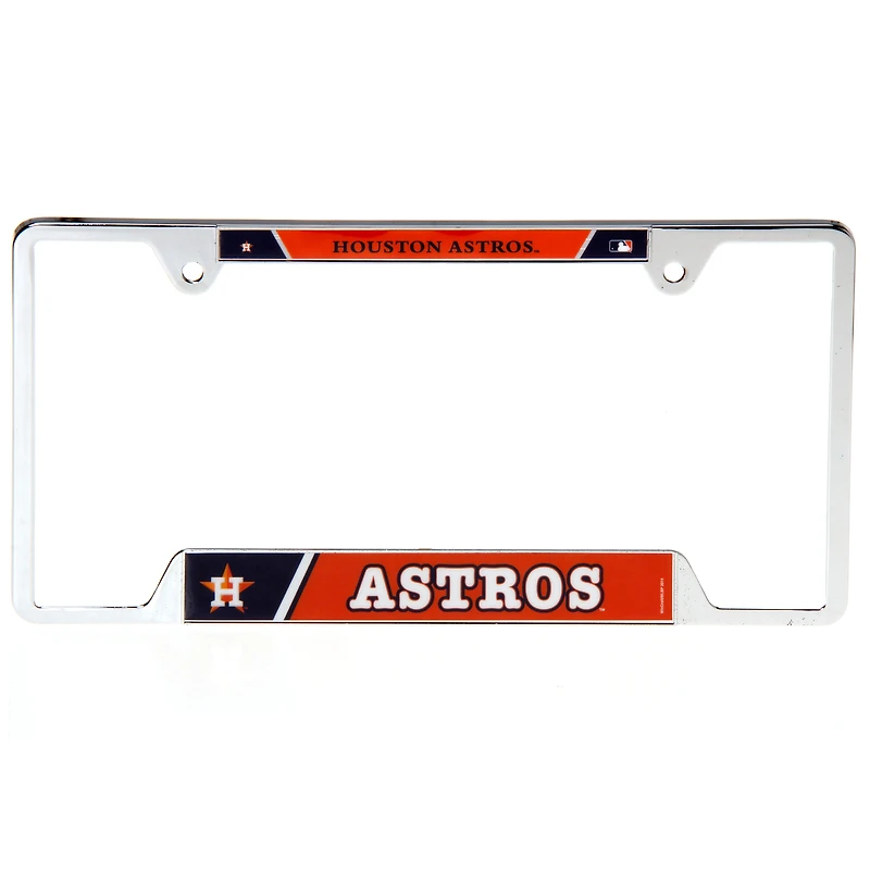 Houston Astros WinCraft Metal License Plate Frame