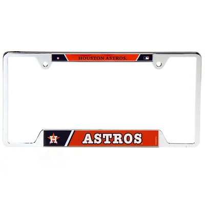 Houston Astros WinCraft Metal License Plate Frame