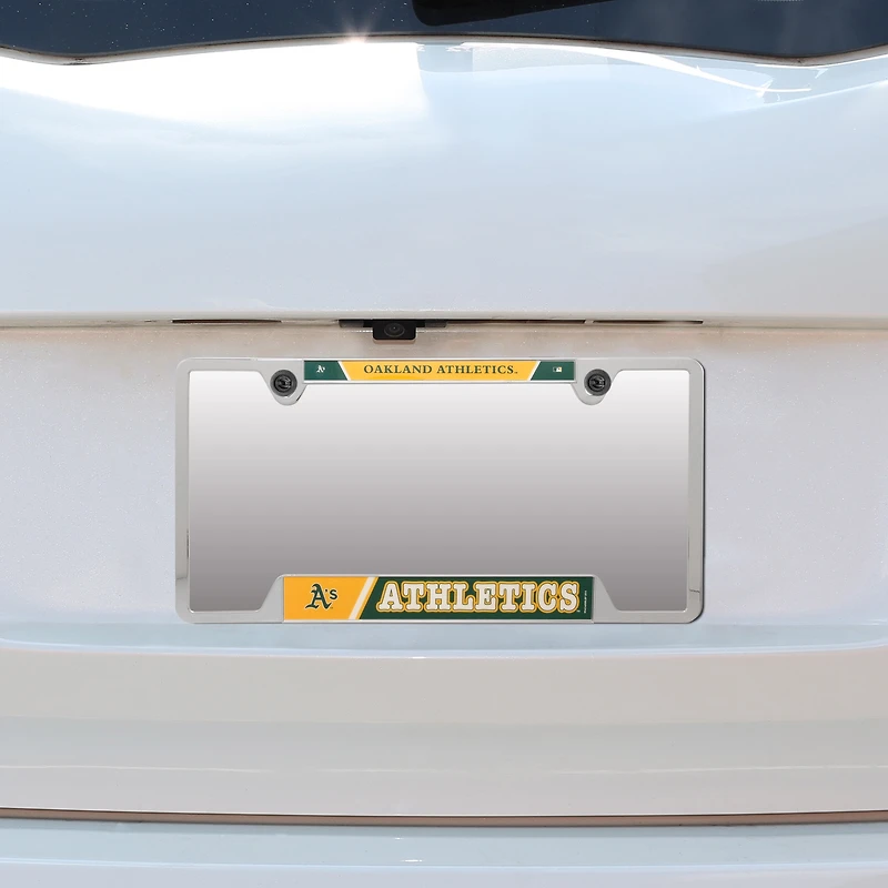 Athletics WinCraft Metal License Plate Frame