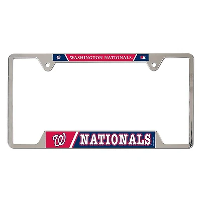 Washington Nationals WinCraft Metal License Plate Frame