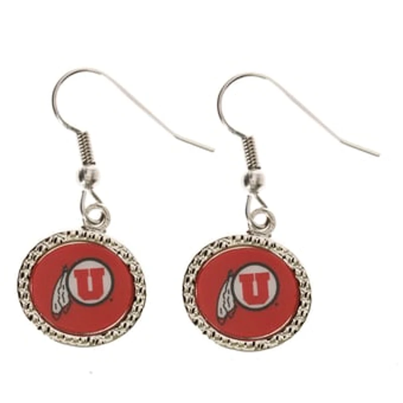 Women's Utah Utes WinCraft Round Dangle Earrings